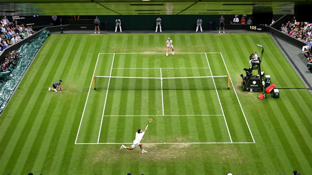 Wimbledon mantiene su estricta regla horaria de las 23:00 en el tercer Grand Slam