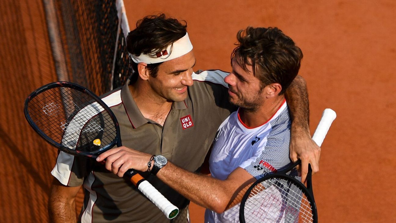 Federer regresará a las canchas para el adiós de Wawrinka