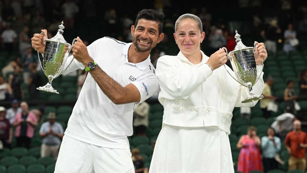 Arévalo y Ostapenko Conquistan el Dobles Mixto de Wimbledon 2026