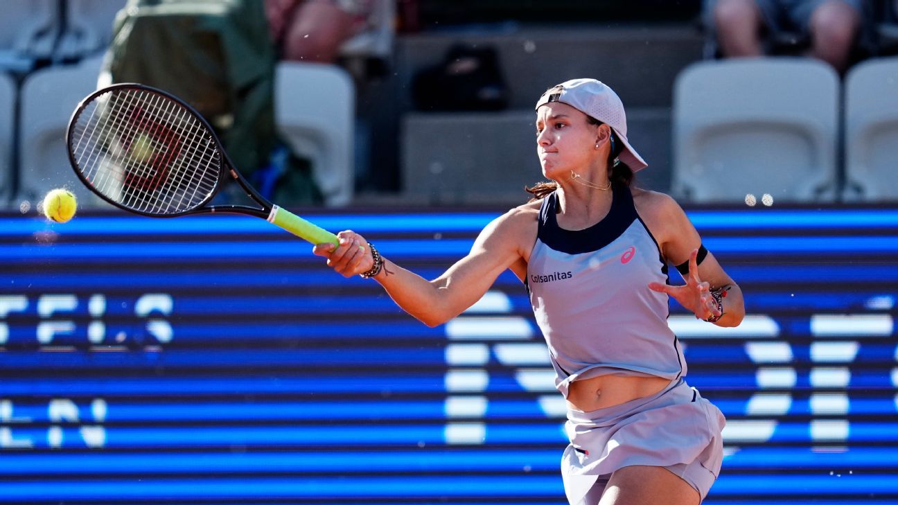 Emiliana Arango Cae Ante Tamara Zidansek en el WTA 250 de Iasi Tras Problemas Físicos