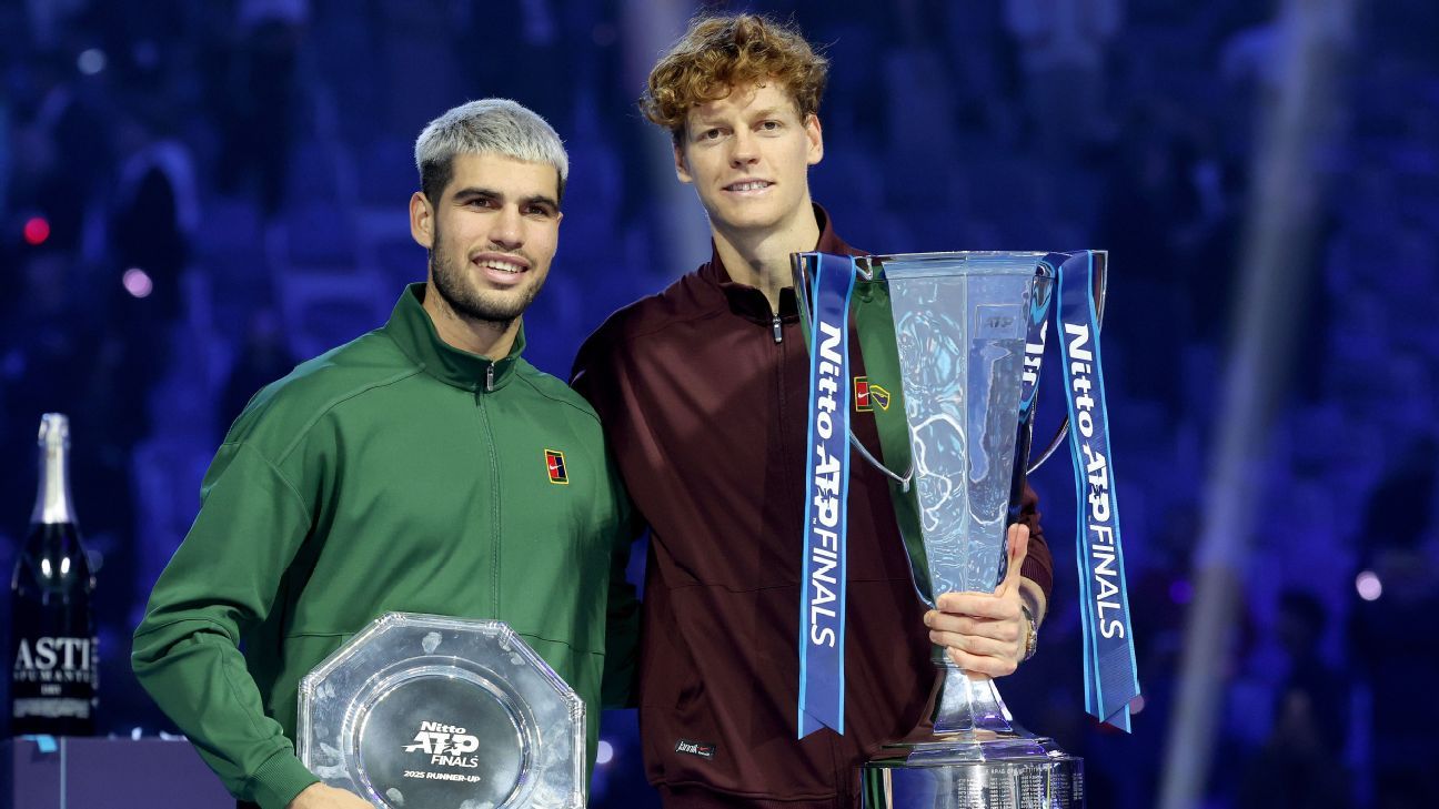 Brad Gilbert: Sinner y Alcaraz Aún Lejos de la Mesa de los 'GOAT' del Tenis